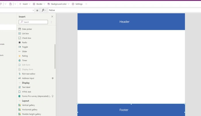 Components in PowerApps