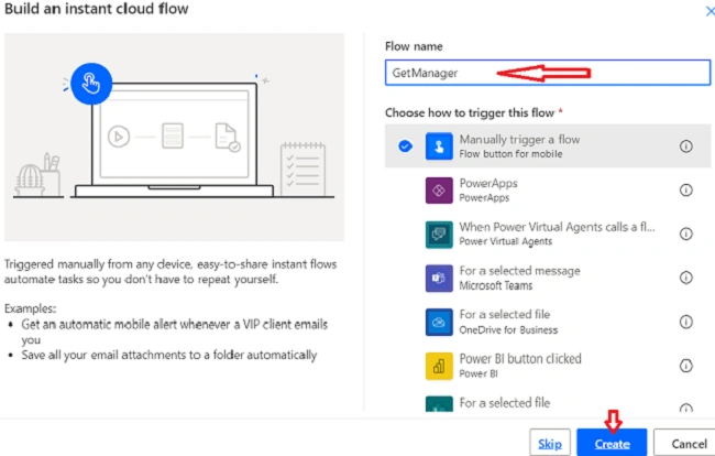 Send Manager Display in Email Notification Using Power Automate