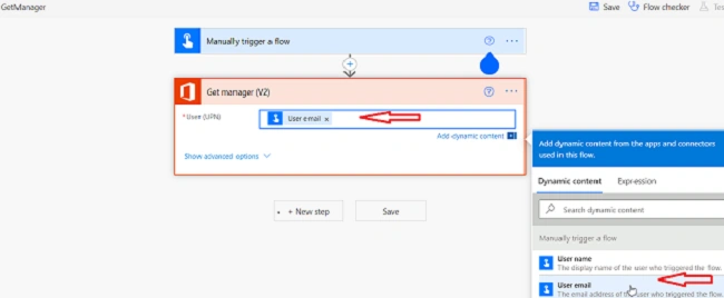 Send Manager Display in Email Notification Using Power Automate