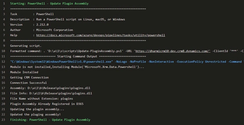 Powershell script