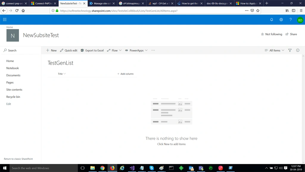 CRUD Operations On SharePoint List Using PnP PowerShell