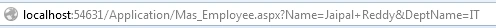 QueryString In ASP.NET