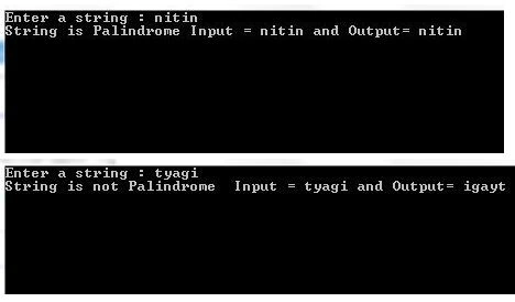 Palindrome