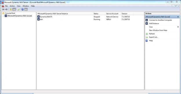 Microsoft Dynamics Navision Administration