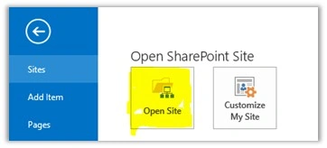 Open site