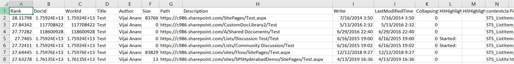Export Keyword Search Results To CSV In SharePoint Online Using PnP PowerShell