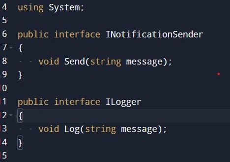Define Interfaces