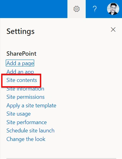 Create a Subsite in SharePoint 
