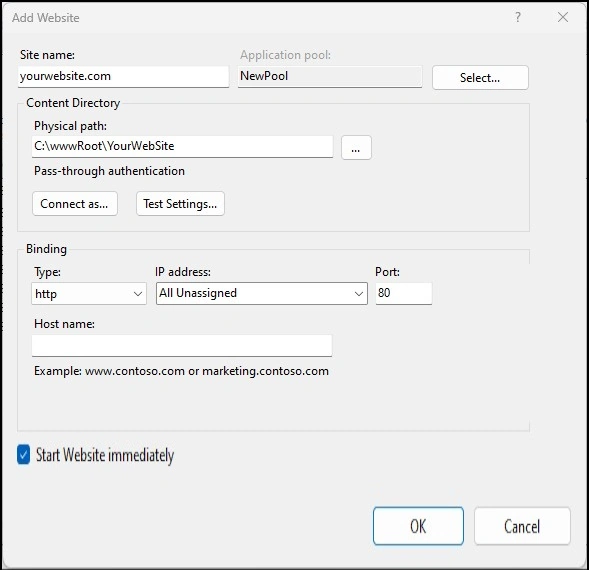 Application Pool