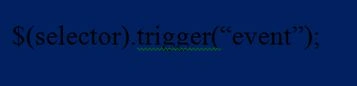 trigger