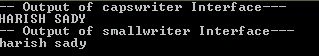 Output