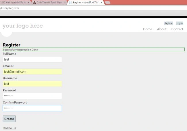 registration