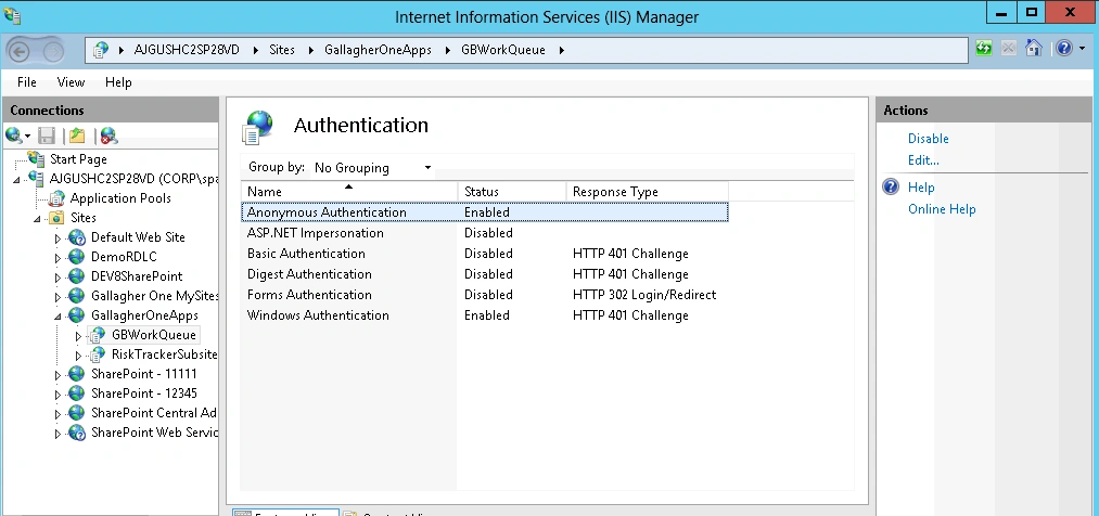 IIS Manager
