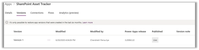 PowerApps With A SharePoint List