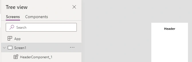 Components in PowerApp