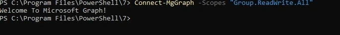 Install the Microsoft Graph PowerShell Module