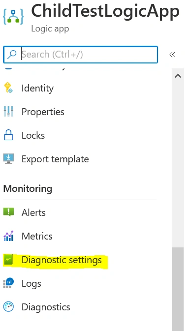 Enabling Log Analytics In Logic App