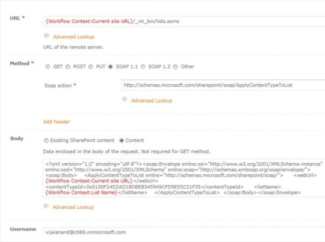 Web Request Action