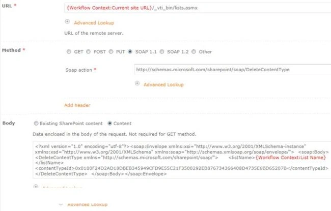 Web Request Action