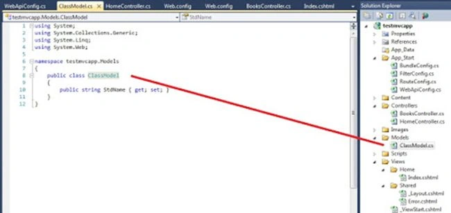 Add Model Class