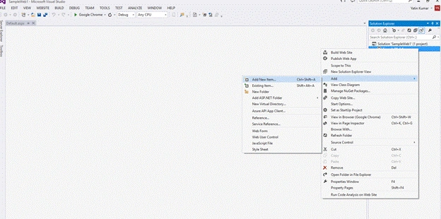 Select Web Form