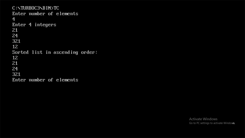 Output