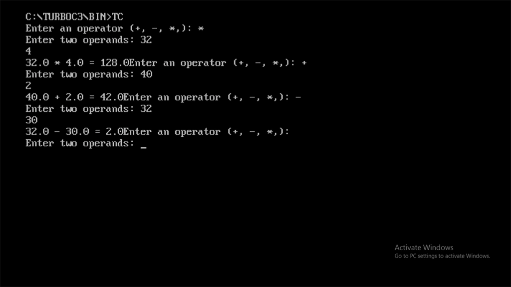 Output