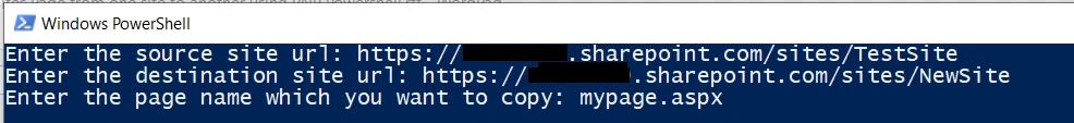 Copy Sites Page From One Site To Another Using PNP PowerShell