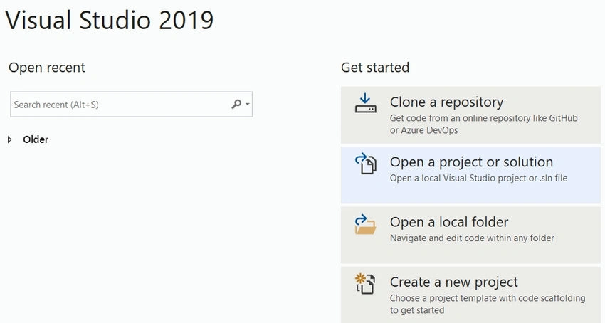 CSV Visual Studio