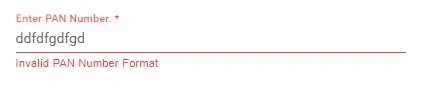 Angular Form Validation
