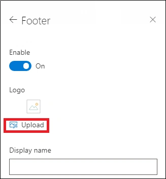 SharePoint Online Modern Site Footer