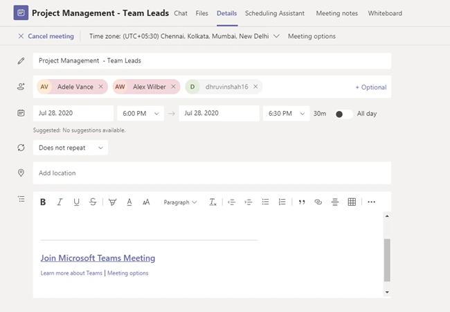 Get Attendance Report From Microsoft Teams Meeting