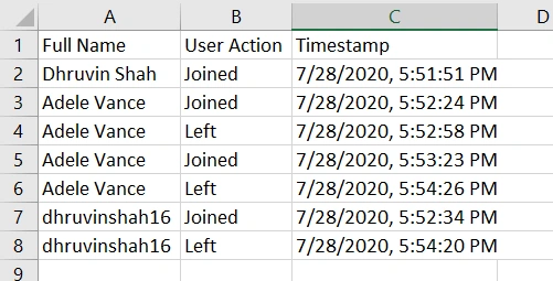 Get Attendance Report From Microsoft Teams Meeting