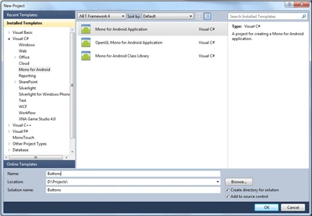 create android application