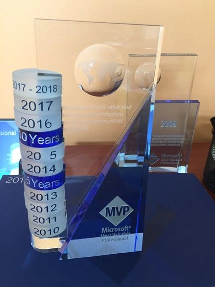Microsoft MVP Trophy