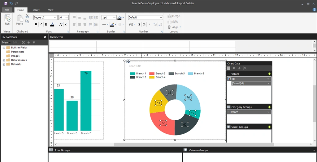Build SSRS (RDL) Report From Microsoft Report Builder