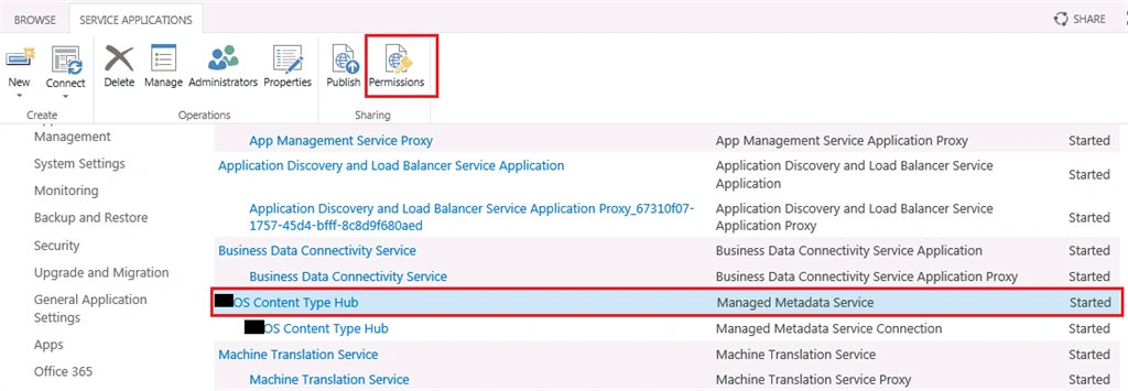 Setup Remote Content Type HUB in SharePoint