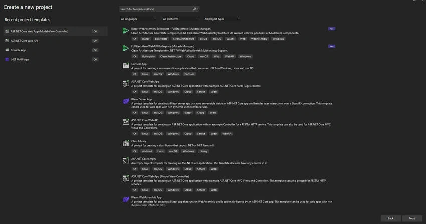 Application Setup