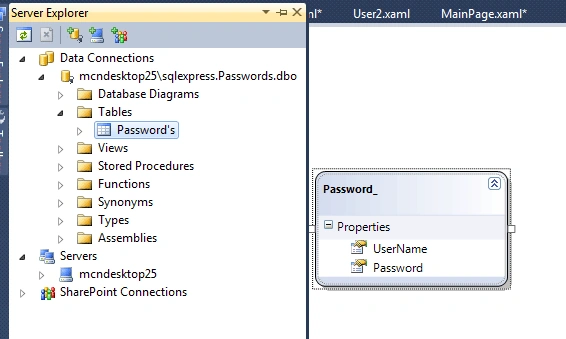 add database table in windows phone 7