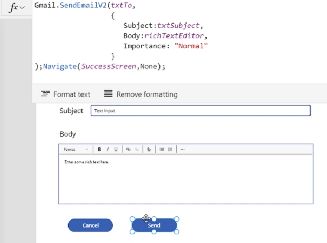 How To Send Email Using Power Apps