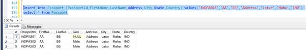 Working With SQL Table Constraints In Database