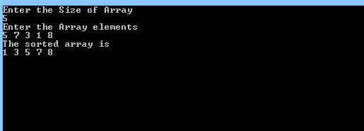Bubble sort algorithm