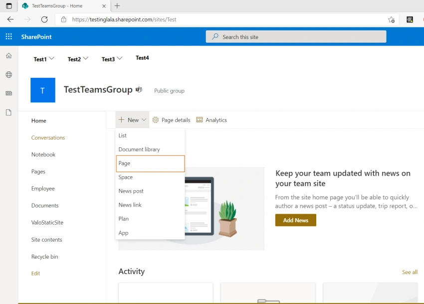 How to create collapsible sections in Modern SharePoint Page