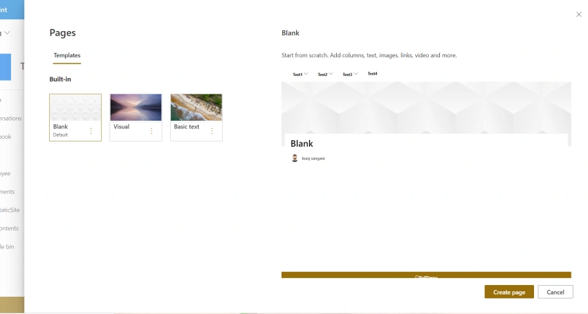 How to create collapsible sections in Modern SharePoint Page