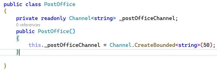 Bounded channel