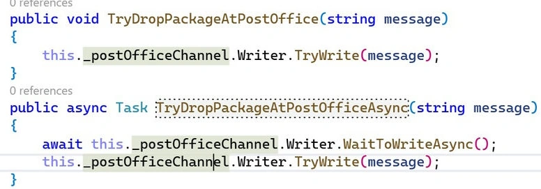 WaitToWriteAsync