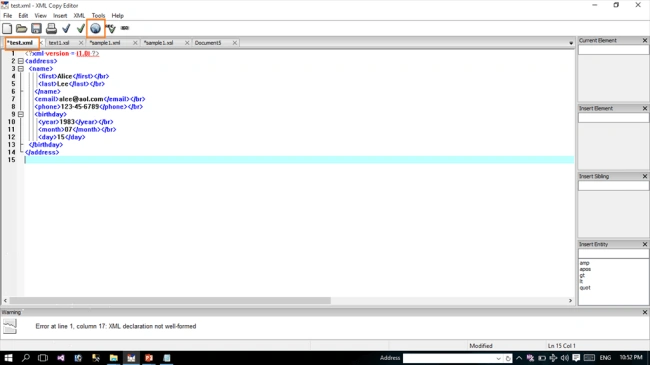 code