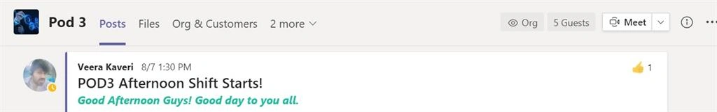 Scheduled Power Automate Flow To Send Shift Timings To All The Team