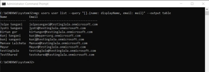 How To Setup MSGraph CLI And Fetch All The Users In The Tenant