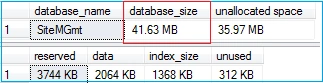 Get SQL Server Database Size